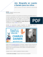 Biografía en Cuento de Charles Darwin para Los Niños