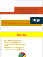 Sesion #06 - Metodologia de La Investigacion