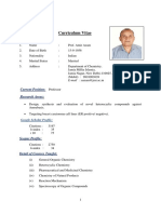 Curriculum Vitae: Current Position Research Areas