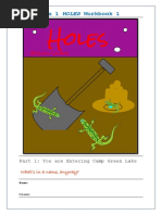 Holes Vocabulary by Chapter With Page Number | PDF