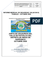 La Junta de Usuarios Del Valle de Pativilca Del Distrito de Riego de Barranca (Octubre) - Campo