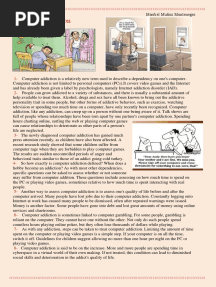 Computer-Addiction-Reading-Comprehension-Exercises - Maribel Muñoz