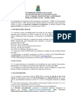 EDITAL PPGEUFC Nº 042020-SELEÇÃO PARA O MESTRADO ACADÊMICO EM EDUCAÇÃO 2020.2-