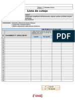 4° - Lista Cot - Lunes 05