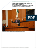28-10-2016 Discurso completo del Gobernador Héctor Astudillo Flores del Primer Informe de Gobierno