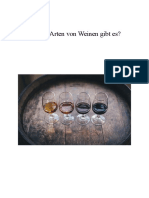 Welche Arten Von Weinen Gibt Es?