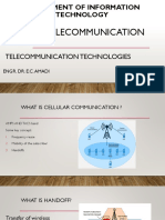 Department of Information Technology: Business Telecommunication IMT712