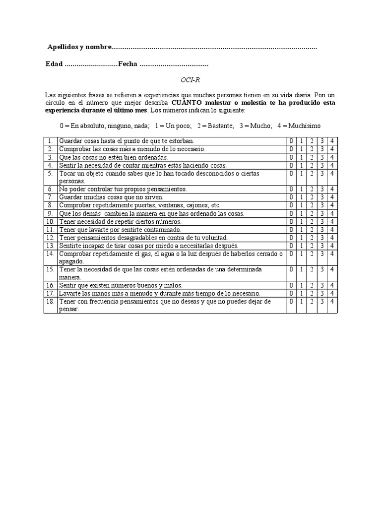 Oci R | PDF