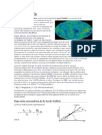 Ley de Hubble