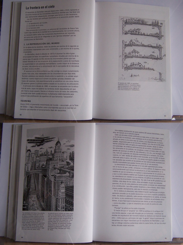 Rem Koolhaas Delirio de Nueva York SELECCIÓN PDF