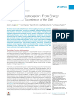 Functions of Interoception From Energy