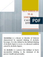 Alcoholis M& Smoking: Causes & Effects