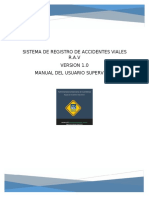 MANUAL SUPERVISOR Sistema de Accidentes Viales