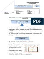 ¿Qué Es Power Point? (PPT) : Tecnología de La Información y de Las Telecomunicaciones. Ii Nm. Mes: Mayo