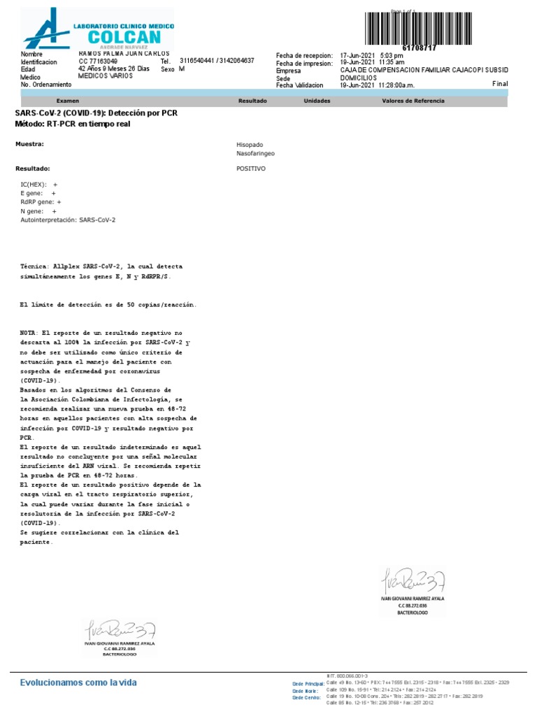 Colcan prueba de embarazo hot sale