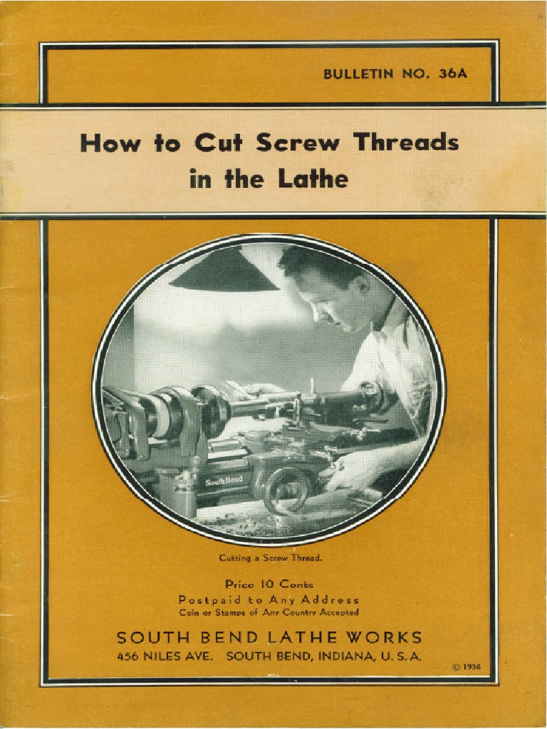 SB How To Cut Screw Threads PDF