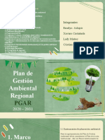 Plan de Gestión Ambiental Regional PGAR 