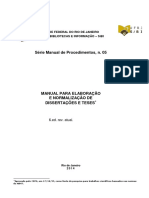 Manual de Teses e Dissertações 6 ed atualizada em mar 2018