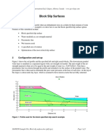 Block Slip Surfaces