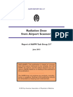 RPT - 217 Radiation Dose Airport Scanners 2013