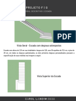 Memorial Descritivo - Escada - Projeto Residencial Fabio e Gabi