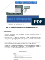 Palabra de Configuracion de Los PIC