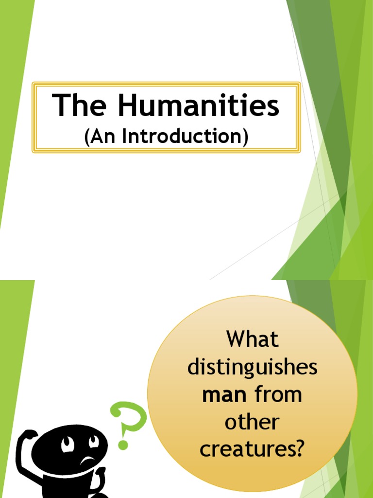 Introduction to the Humanities Arts | PDF
