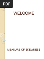 Measure of Skewness