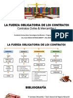 La fuerza obligatoria de los contratos: concepto, buena fe, interpretación y principios