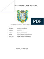 Informe Sismologico Apurimac