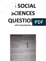 65 Social Sciences Questions Explained