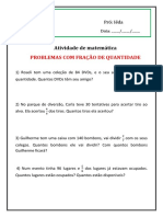 Atividade de Matemática - (Caderno) - 5º Ano (17-08)