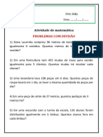 Atividade de Matemática - (Caderno) - 4º Ano (20-08)