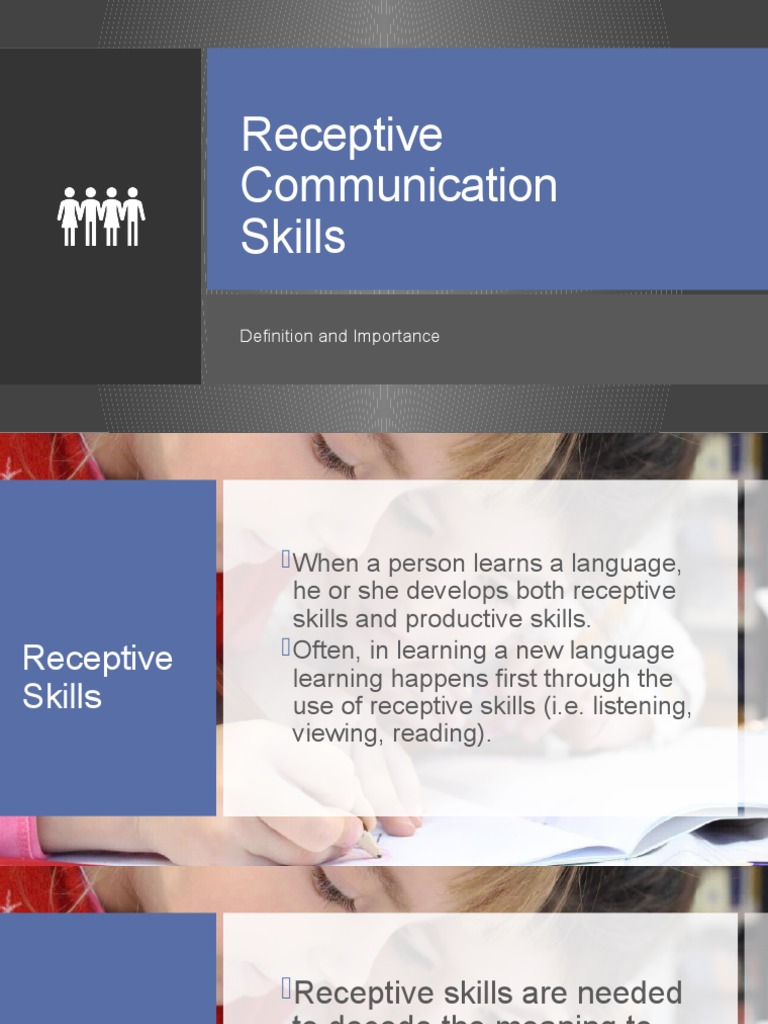 Receptive Communication Skills Explained | PDF | Reading Comprehension ...