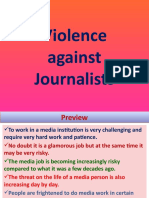 Violence Against Journalists