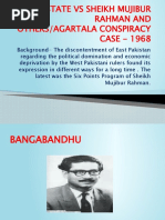 State Vs Sheikh Mujibur Rahman and Others & Agartala