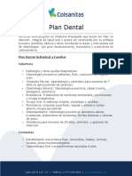 Coberturas Plan Dental