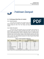 Draft Pertek Air Limbah - Bab 3 Prakiraan Dampak