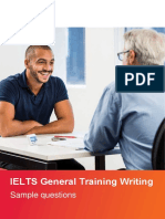 IELTS General Training Writing: Sample Questions
