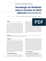 Texto Metodologia de Modelados de Procesos en Servicios de Salud Utilizando Telemedicina