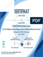 Sertifikat Webinar Seri 39