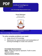 RM Unit-3 Knowledge Representation Issues-2019