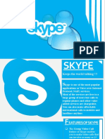 Skype - Popular VoIP service for video calls and messaging