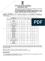 WBPSC Assistant Professor Recruitment 2021