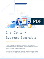 Business Management 4.0 - Curriculum