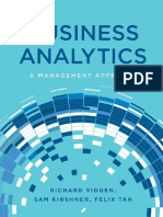 Business Analytics A Management Approach 2019 PDF