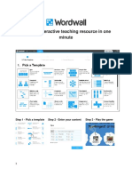 Wordwall User Manual