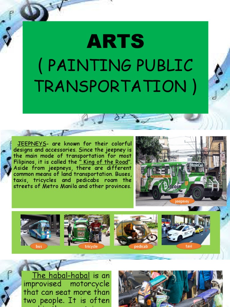 Arts : Painting Public Transportation | PDF