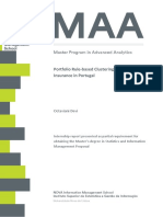 Portfolio Rule Based Clustering at Automobile Insurance in Portugal