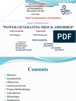 Power Generating Shock Absorber": Basaveshwar Engineering College (Autonomous), BAGALKOT-587102 2020-2021